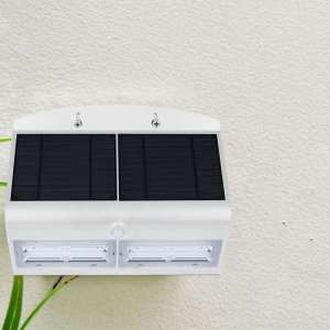 LED соларна стенна лампа 7W 4000K VT-767-7 V-TAC бяла | Rotozoom