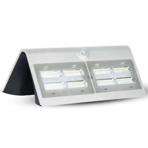 LED соларна стенна лампа 7W 4000K VT-767-7 V-TAC бяла | Rotozoom