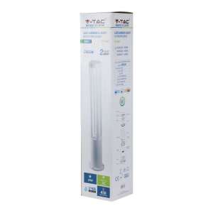 LED градинска лампа 10W 6400K VT-820 V-TAC бяла | Rotozoom