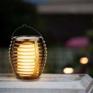 LED соларна лампа факла 0.45W 2200K VT-719 V-TAC черна | AVStore