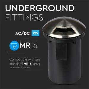 LED подземно осветително тяло MR16 VT-7678 V-TAC металическа | Rotozoom