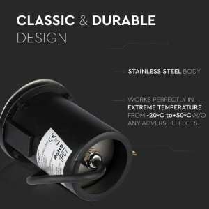 LED подземно осветително тяло MR16 VT-7678 V-TAC металическа | Rotozoom