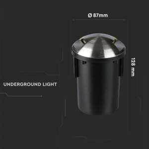 LED подземно осветително тяло MR16 VT-7678 V-TAC металическа | Rotozoom