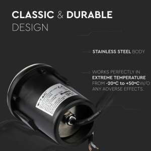 LED подземно осветително тяло MR16 VT-7678 V-TAC металическа | Rotozoom