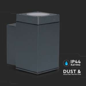 Стенно осветително тяло GU10 VT-841 V-TAC сиво едностранен светлинен поток | Rotozoom