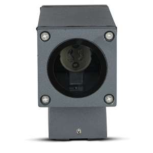 Стенно осветително тяло GU10 VT-842 V-TAC сиво двустранен светлинен поток | Rotozoom