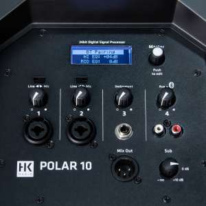 HK Audio Polar 10 озвучителни система 2000W активна mini line array subwoofer 10″ | AVStore