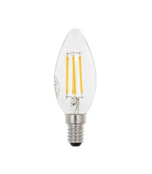 LED крушка 4W C35 4000K филамент VITO E14 | AVStore