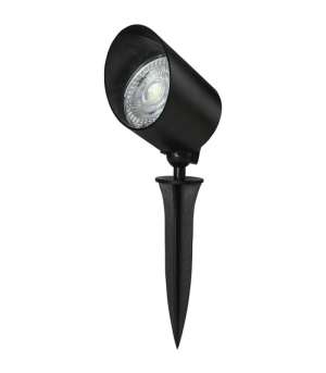 LED градински прожектор RANTUS 5W 3000K VITO черен 5см | AVStore