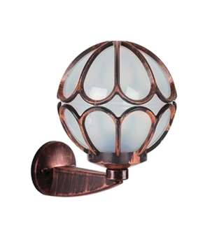 Стенно градинско осветително тяло LIVORNO-W E27 VITO цвят антик 31см | AVStore