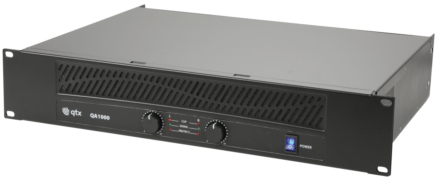 172025UK_CO1 Професионален усилвател QTX QA1000 1000W | AVStore