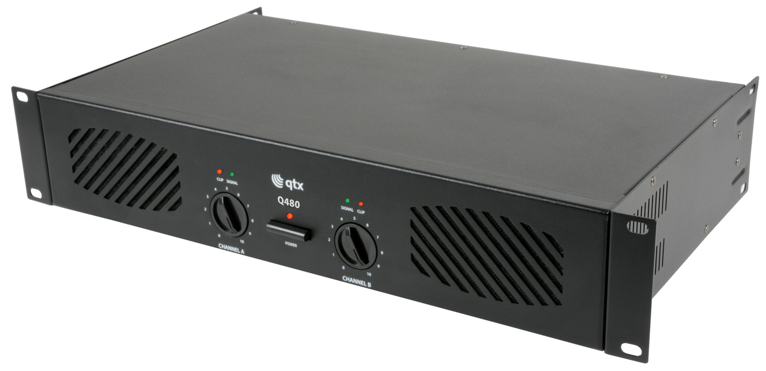 172052UK_CO1 Професионален усилвател QTX Q480 480W | AVStore