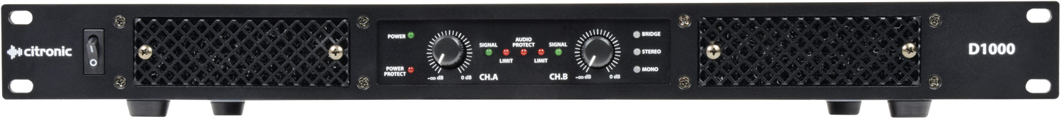 Професионален усилвател Citronic D1000 1000W | AVStore