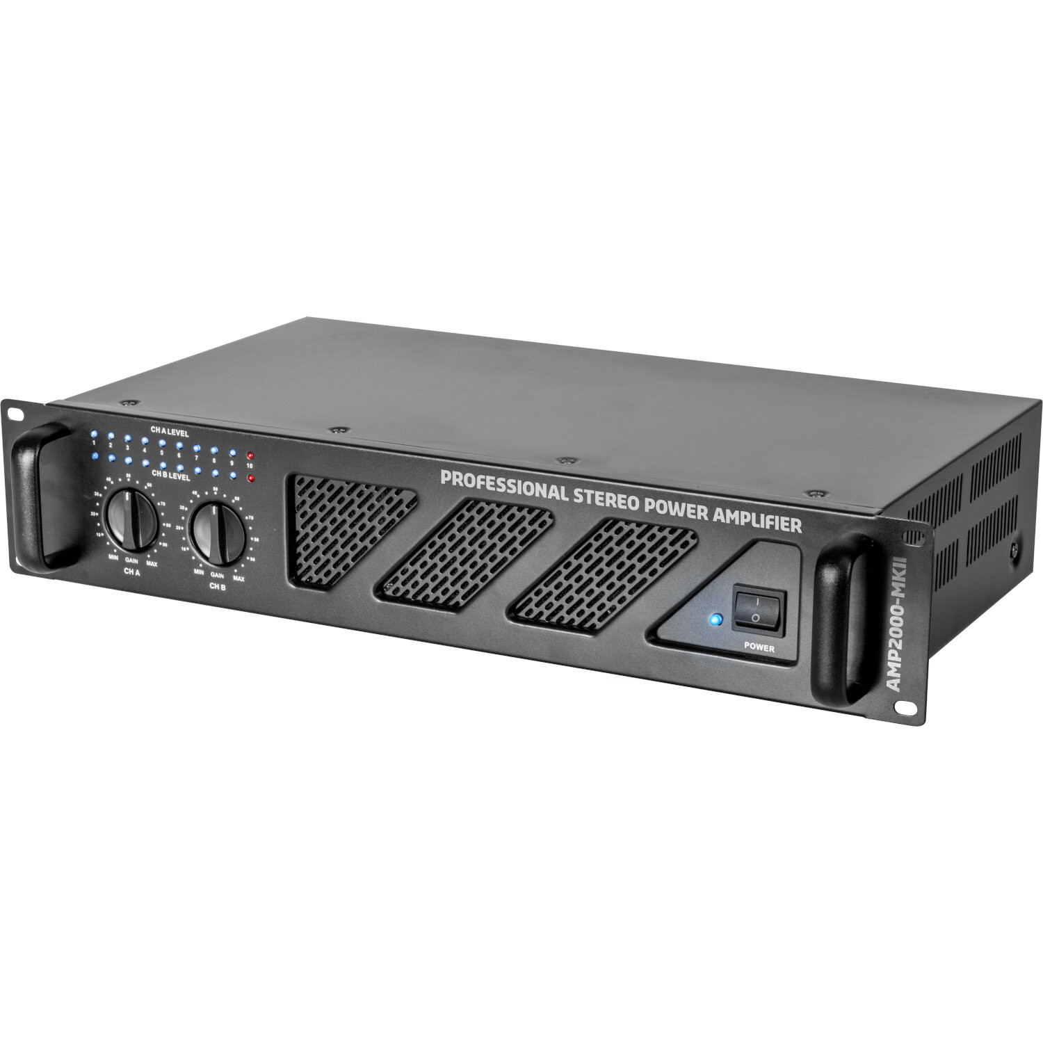 AMP2000-MKII-1 Професионален усилвател Ibiza AMP2000-MKII 3000W | AVStore