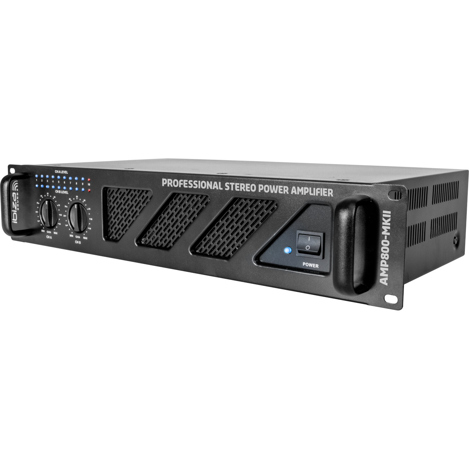 AMP800-MKII-3 Професионален усилвател Ibiza AMP800-MKII 1200W | AVStore