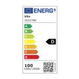 LED прожектор 100W 4000K VITO сив | AVStore