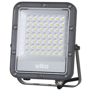 LED прожектор 30W 4000K VITO сив | AVStore