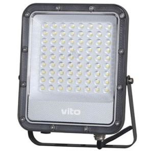 LED прожектор 50W 6000K VITO сив | AVStore