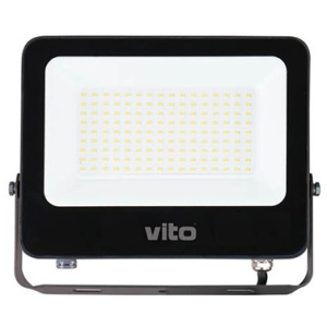 LED прожектор 100W 3000K VITO черен | AVStore