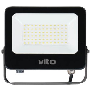 LED прожектор 50W 3000K VITO черен | AVStore