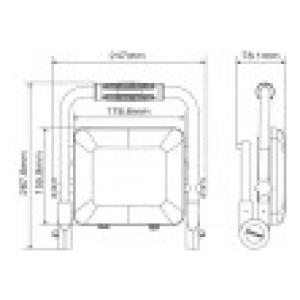 LED прожектор 50W 4000K VITO черен | 3022850 | AVStore LED прожектор 50W 4000K VITO черен | AVStore