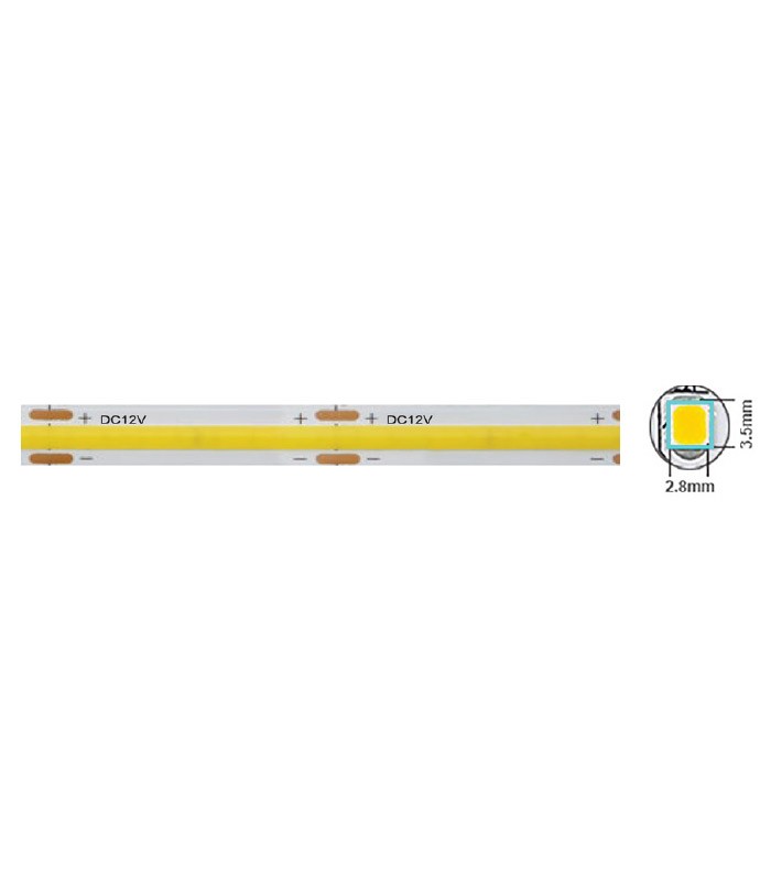 LED лента 12W/M 3000К IP20 12V VITO ролка 5 метра | AVStore