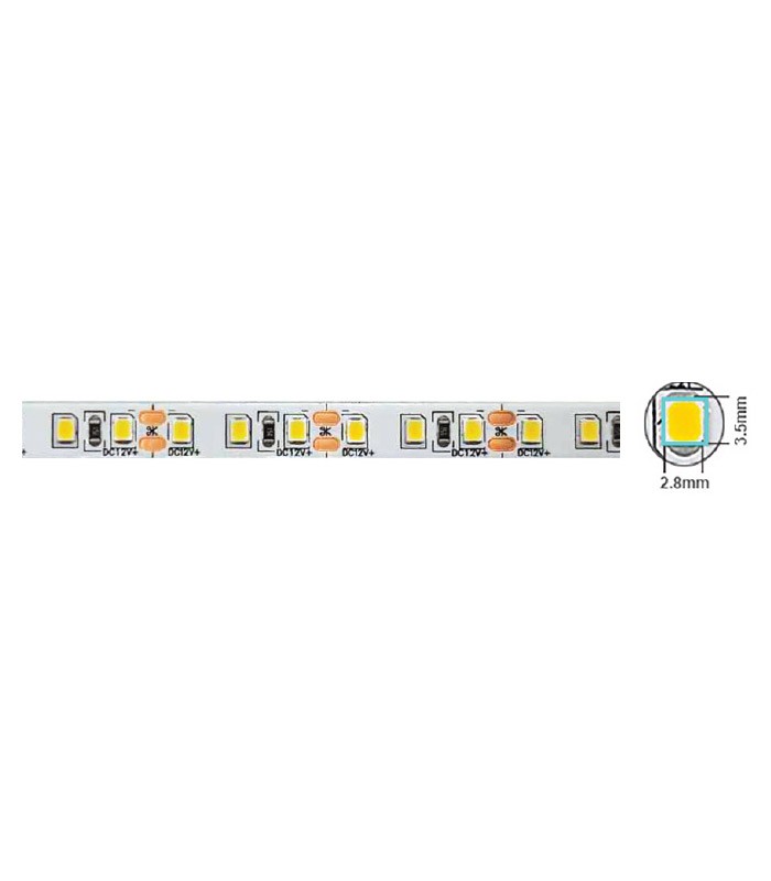 LED лента 9.6W/M 3000K IP20 24V VITO ролка 5 метра | AVStore