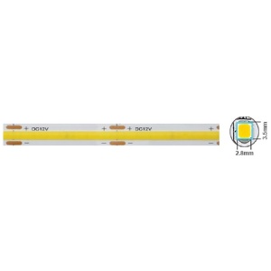 LED лента 12W/M 3000K IP20 24V VITO ролка 5 метра | AVStore