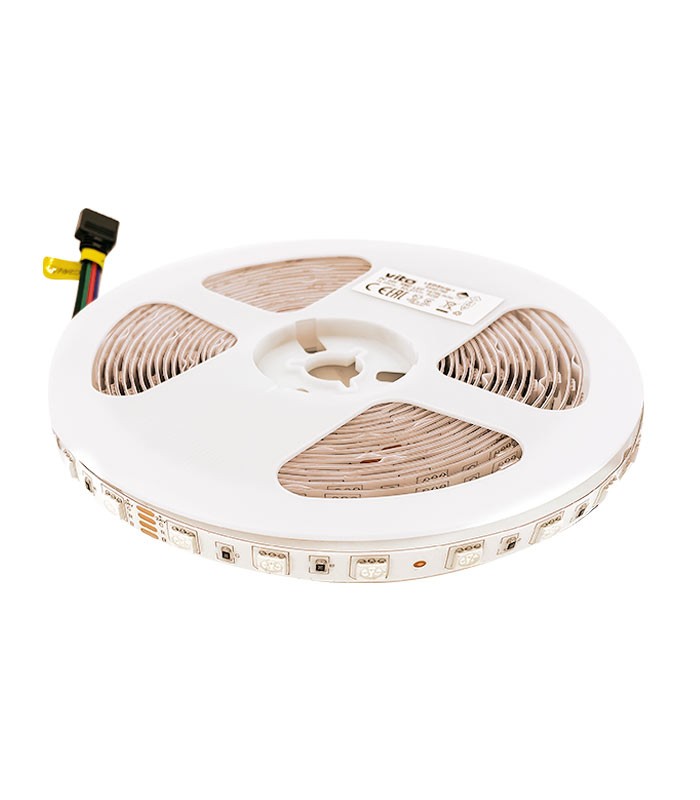 LED лента 7.2W/M RGB IP65 12V VITO ролка 5 метра | AVStore