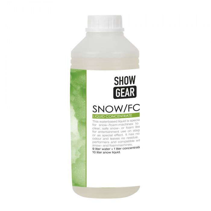 Течност за сняг концентрат 1:10 Showtec 1 литър Regular Density | AVStore