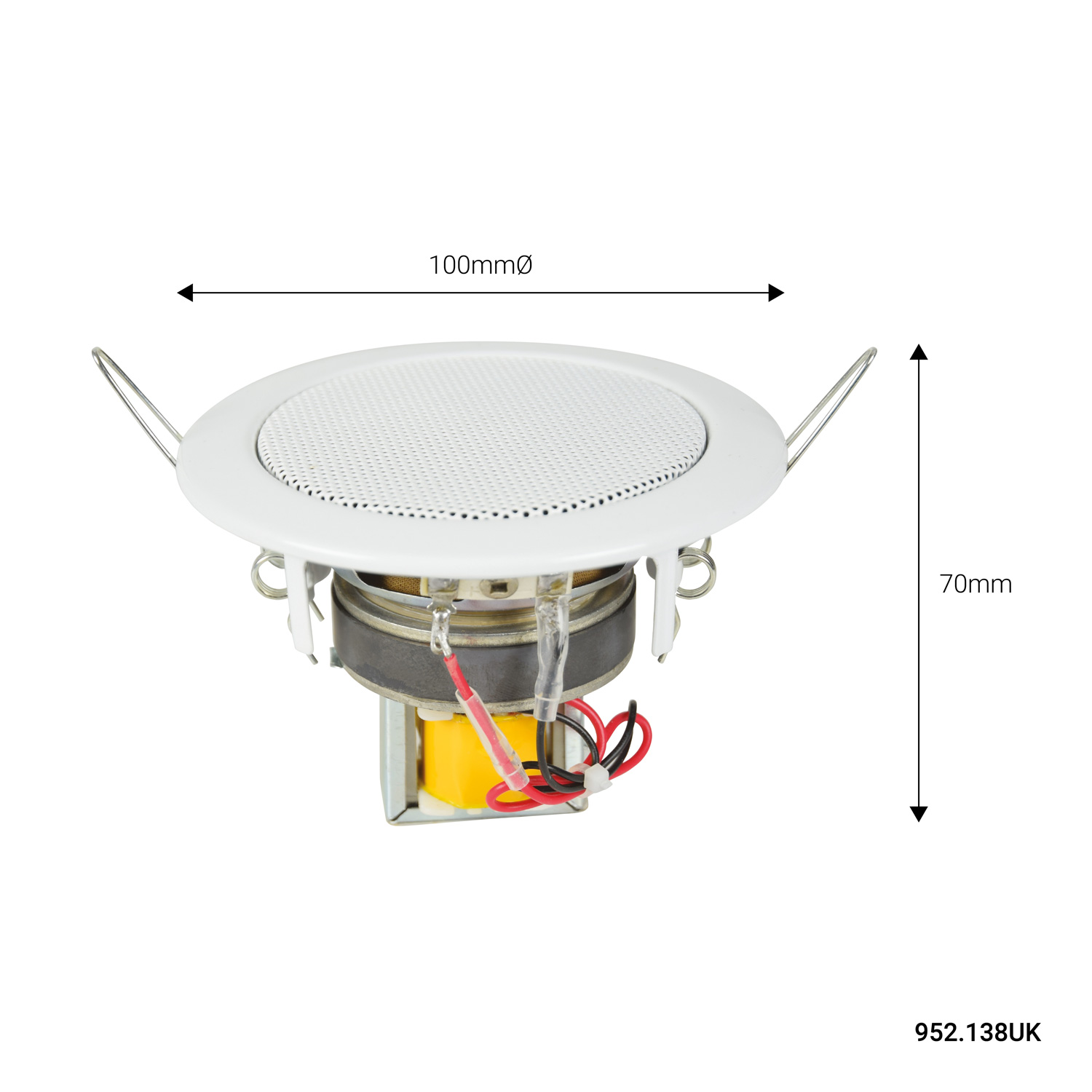 952138UK_DI Таванен говорител за баня EC36V Adastra | Rotozoom