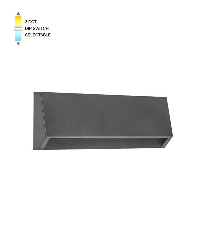 LED външен осветител за стъпала 4W 3xCCT VITO антрацит | AVStore