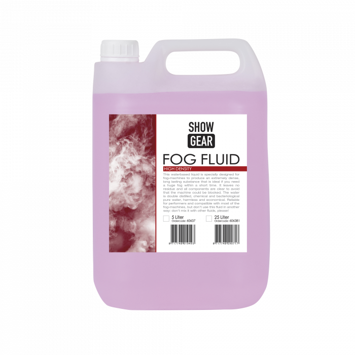 Течност за пушек Showtec 5 литра High Density | AVStore