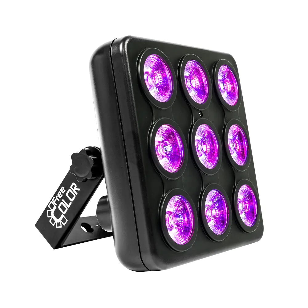 free-color-square-par-94-8 LED пар прожектор Free Color Square Par 94 | Rotozoom