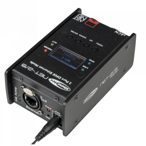 2-канален Art-Net възел – 5-пинов XLR Showtec NET-2/5 Pocket | Rotozoom