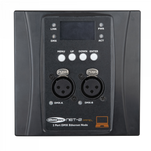 3-пинов – черен корпус Showtec NET-2 Panel | AVStore