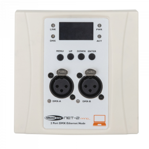 3-пинов – бял корпус Showtec NET-2 Panel | AVStore