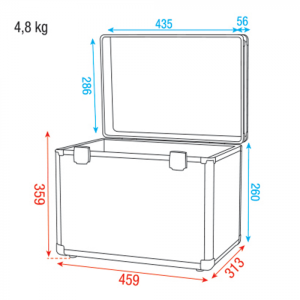 Кейс Showgear Case for 4x Flat Par | AVStore