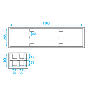 Кейс Showgear Case for 4x LED Bar | Rotozoom