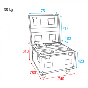 Кейс Infinity Case for 4x iW-741 | AVStore