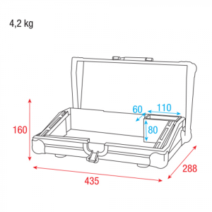 Кейс Showtec Case for ColorCue 2 (Air) | Rotozoom