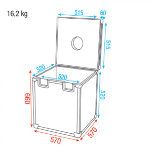 Кейс Showgear Case for 50 cm Mirror Ball | AVStore