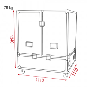 Кейс Showgear Case for 100 cm Mirror Ball | Rotozoom