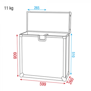 Кейс Showgear Case for 2x Scanner | Rotozoom