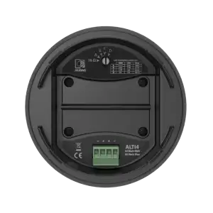 Двулентов 4″ висящ говорител ALTI4 Audac черен | AVStore