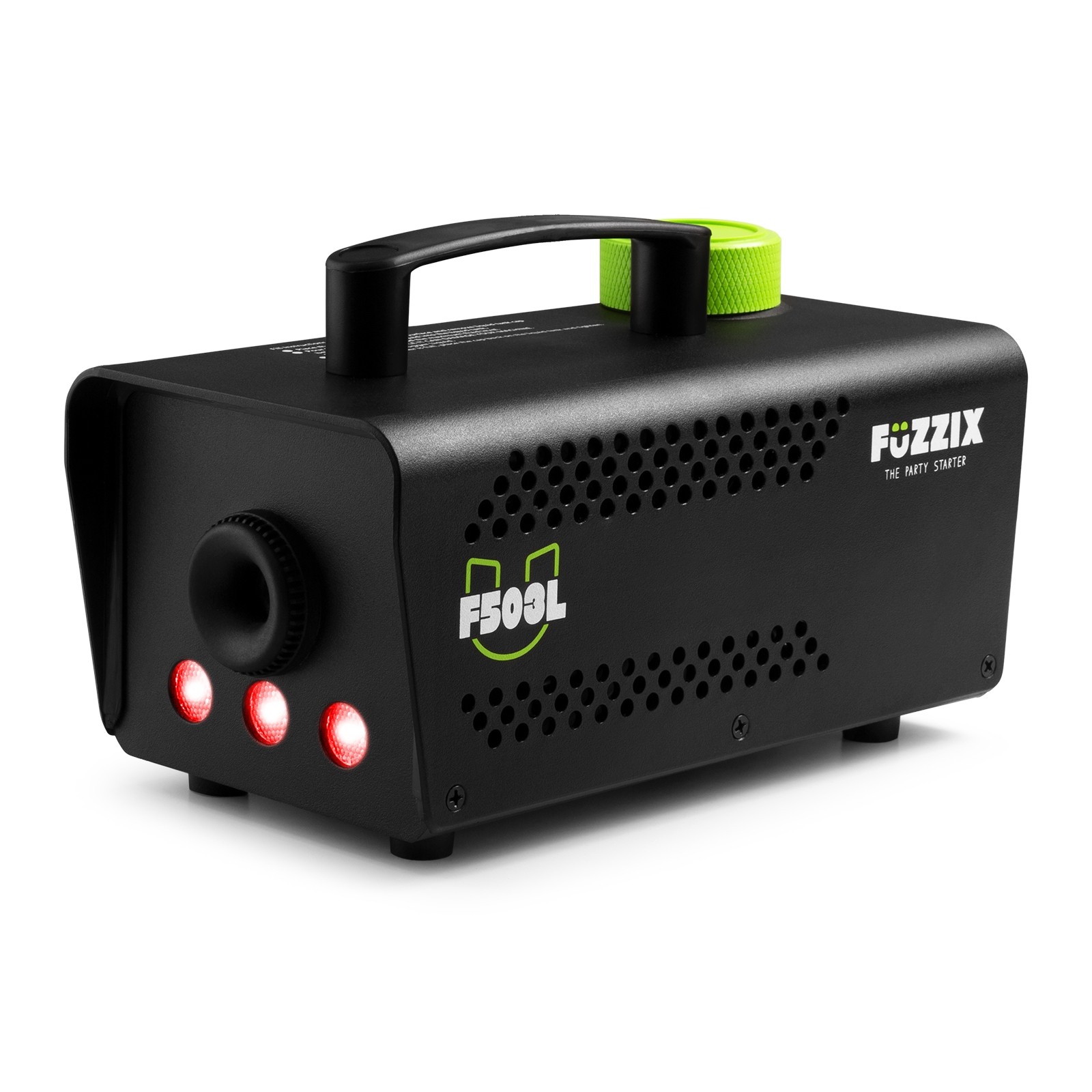 160307_side6 Професионална пушек машина Fuzzix F503L 3 LEDs RGB | Rotozoom