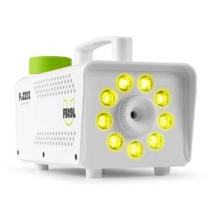 Професионална пушек машина Fuzzix F509LW 9 LEDs RGB бяла | Rotozoom
