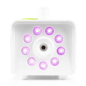 Професионална пушек машина Fuzzix F509LW 9 LEDs RGB бяла | Rotozoom