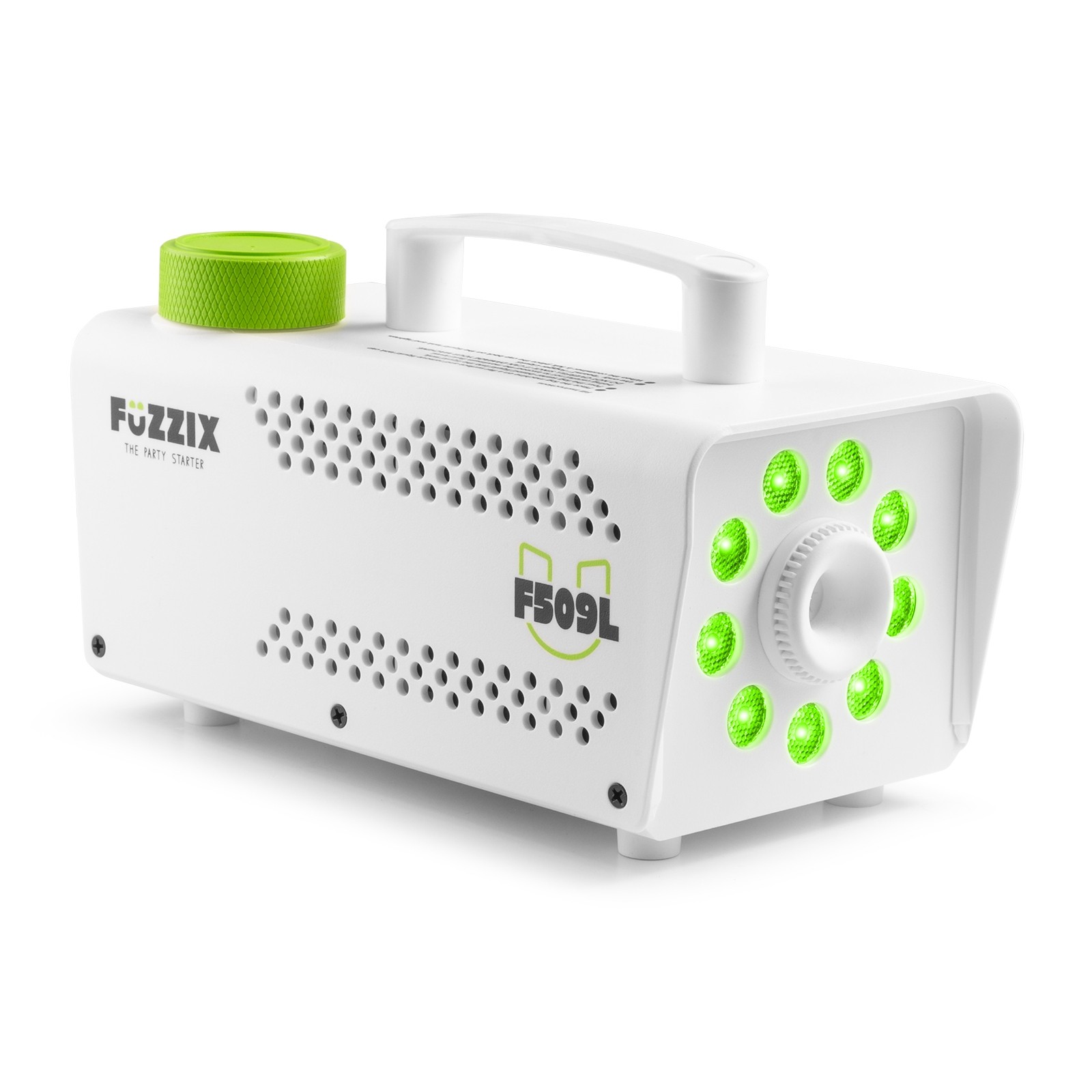 160312_side4 Професионална пушек машина Fuzzix F509LW 9 LEDs RGB бяла | Rotozoom