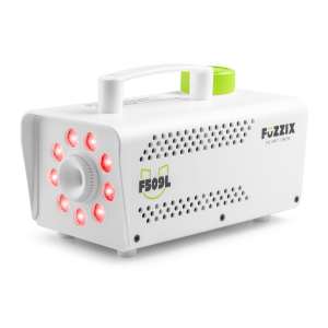 Професионална пушек машина Fuzzix F509LW 9 LEDs RGB бяла | Rotozoom